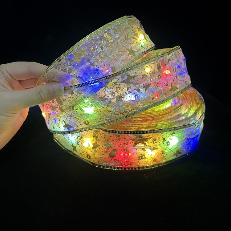 أضواء LED برونزية لعيد الميلاد، سلسلة أضواء مزدوجة الشريط، 1 متر، 2 متر، 4 متر، 5 متر، 10 متر، 20 متر