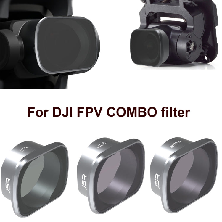 JUNESTAR Drone Filters For DJI FPV COMBO ,Model:, MCUV, CPL, ND4, ND8, ND16, ND32, ND64, ND8PL, ND16PL, ND32PL, ND64PL, Night, Star, CPL+ND8+ND16, ND4+ND8+ND16+ND32, ND8/16/32/64PL, UV+CPL+ND4/8/16/32, UV+CPL+ND8/16/32/64+STAR+Night