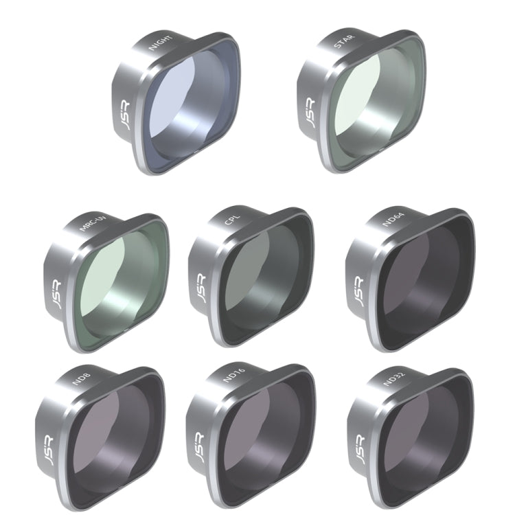 JUNESTAR Drone Filters For DJI FPV COMBO ,Model:, MCUV, CPL, ND4, ND8, ND16, ND32, ND64, ND8PL, ND16PL, ND32PL, ND64PL, Night, Star, CPL+ND8+ND16, ND4+ND8+ND16+ND32, ND8/16/32/64PL, UV+CPL+ND4/8/16/32, UV+CPL+ND8/16/32/64+STAR+Night