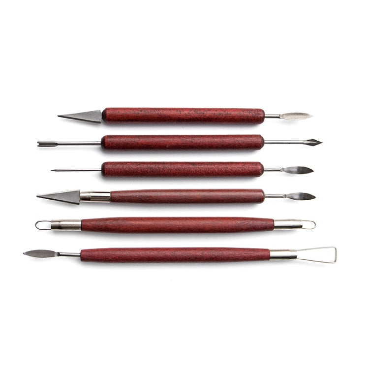 15 In 1 Pottery Tools Set Includes Clay Carving Knife & Detailing Needle Scraper Sponge Cutter, 15 In 1