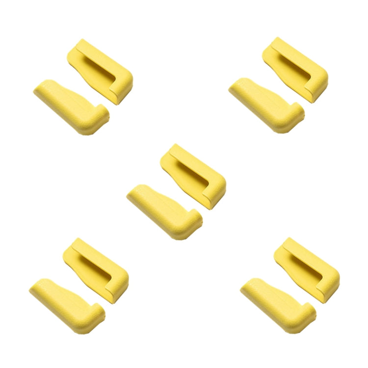 5 Pairs Car Mobile Phone Bracket Dashboard Navigation Paste Adjustable Bracket, 5 Pairs White, 5 Pairs Yellow, 5 Pairs Pink, 5 Pairs Navy