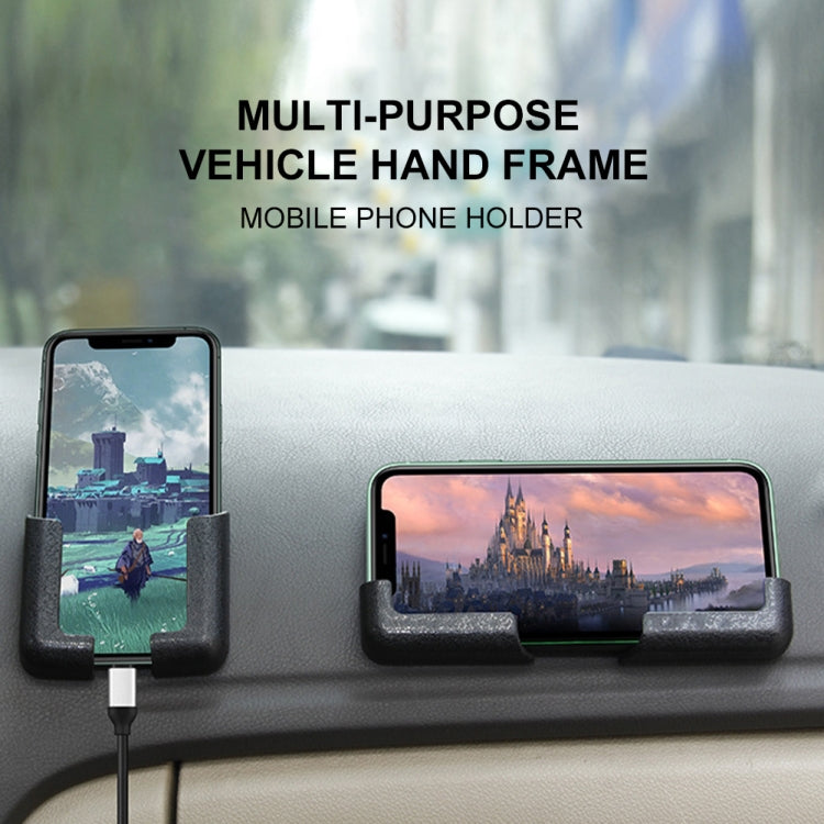 5 Pairs Car Mobile Phone Bracket Dashboard Navigation Paste Adjustable Bracket, 5 Pairs White, 5 Pairs Yellow, 5 Pairs Pink, 5 Pairs Navy