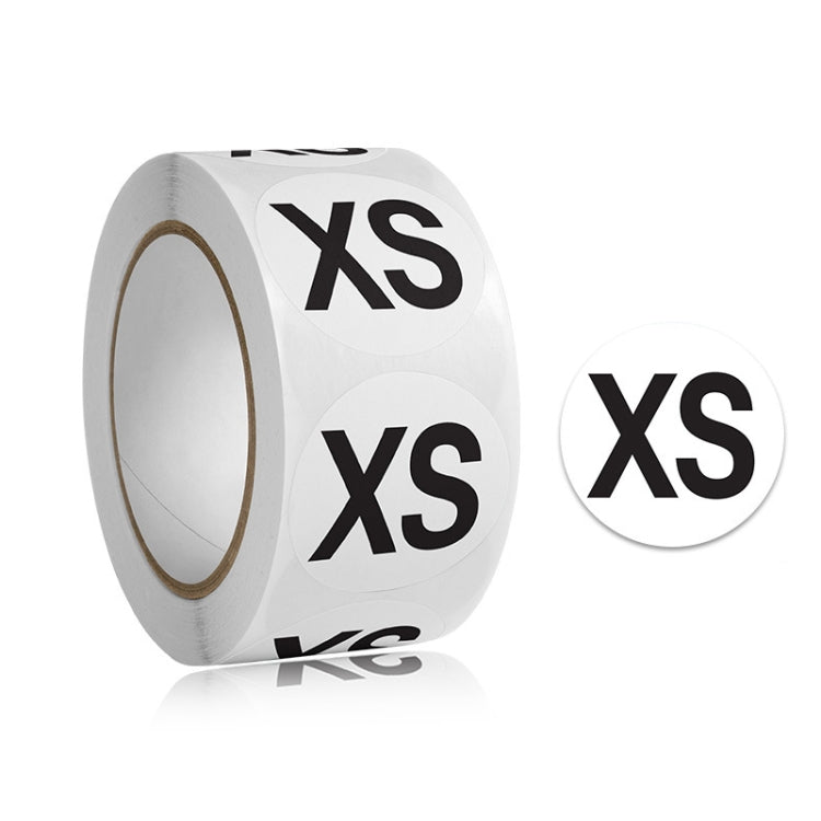 10 PCS Clothing Shoes & Hats Size Model Label Round Sticker, A-446, A-447, A-448, A-449, A-450, A-451, A-452, A-453, A-454, A-455, A-456, A-457, A-444, A-445