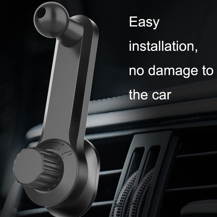 Car Extension Hook Mobile Phone Bracket Accessories Round Air Outlet Bracket, 13mm Ball Head, 15mm Ball Head, 17mm Ball Head