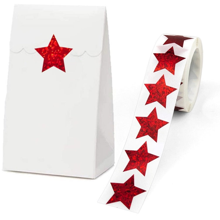 Colorful Stars Thank You Stickers Gift Wrap Decorative Sealing Stickers, 25mm