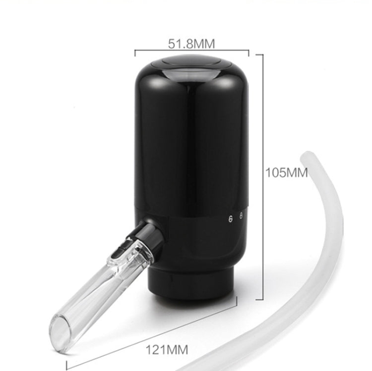 Electric Red Wine Decanter Dispenser,Style:, Black ABS, Red ABS, Stainless Steel, Stainless Steel With Base