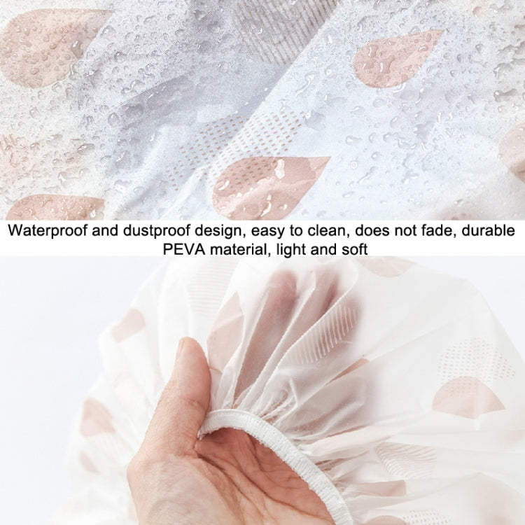 Waterproof Shower Hat Adult Women Bathing Hair Cover Anti-fume Hair Cover, 1 PCS Grey, 1 PCS Pink, 1 PCS Apricot