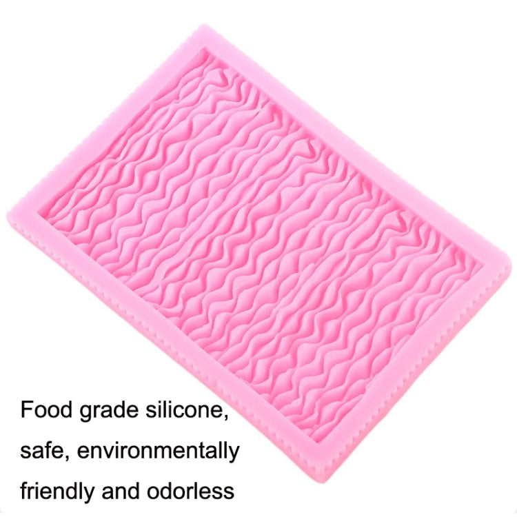 Food Grade Fondant Silicone Mold Pleated Skirt Cake Decorating Tool, CC562