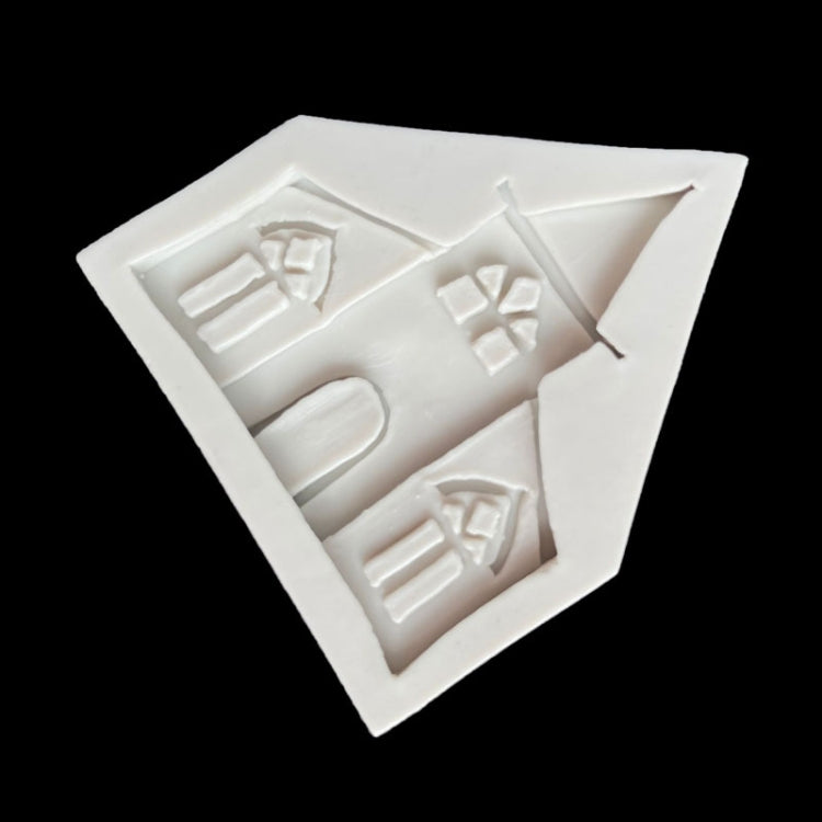 Castle Musical Silicone Mold Chocolate Fondant Cake Decor, Style:, Specification: Triangle, Triangle, Rectangle
