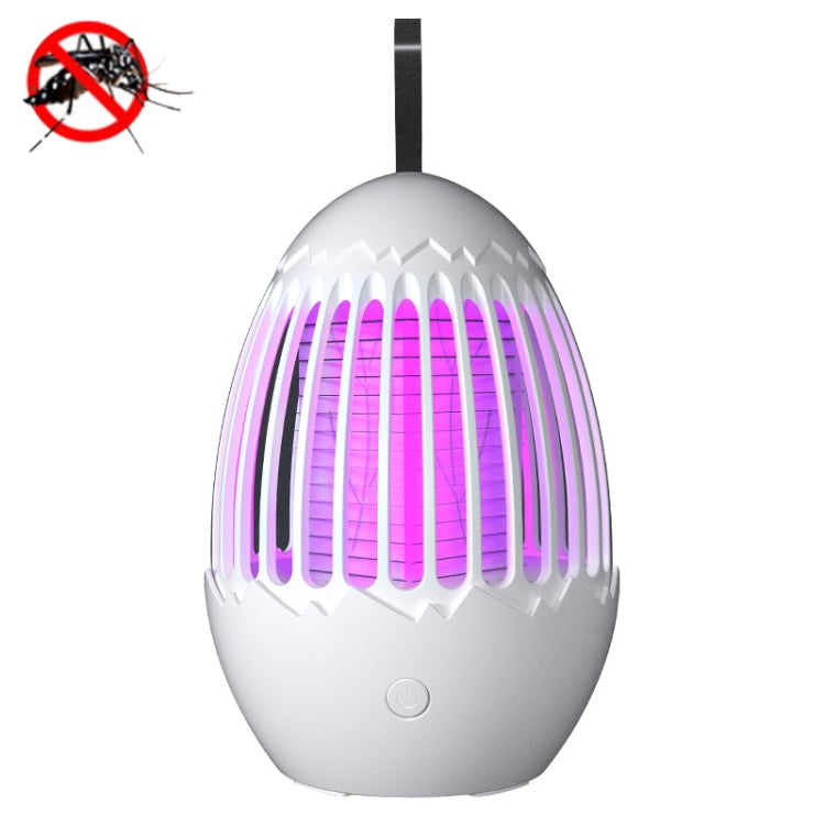L01 Portable Electric Shock Mosquito Killer Lamp Home Outdoor Photocatalyst Fly Killer, Fly Killer Gray, Fly Killer White