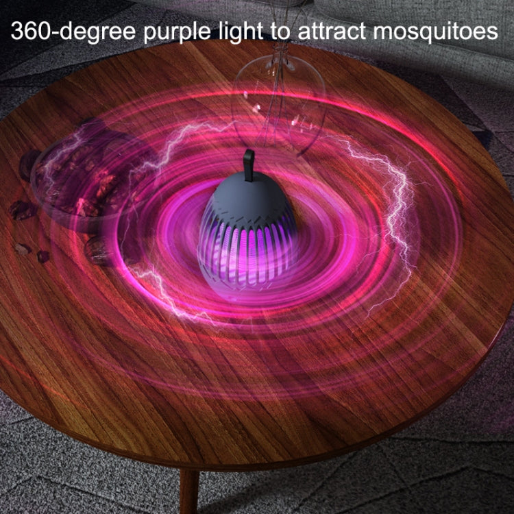 L01 Portable Electric Shock Mosquito Killer Lamp Home Outdoor Photocatalyst Fly Killer, Fly Killer Gray, Fly Killer White