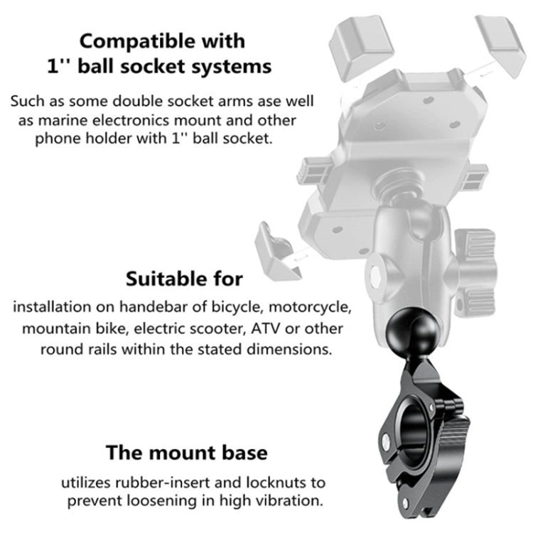 Motorcycle Bicycle Mobile Phone Bracket Fixed Base, R17, R18