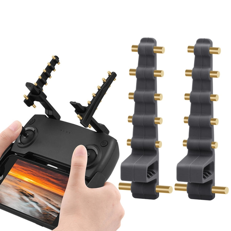 مضخم إشارة موسع نطاق هوائي BRDRC لطائرات DJI Mini SE/MAVIC 2/Pro/Air، لطائرات DJI Mini SE/MAVIC 2/Pro/Air باللون النحاسي الأسود، لطائرات DJI Mini SE/MAVIC 2/Pro/Air باللون النحاسي الرمادي