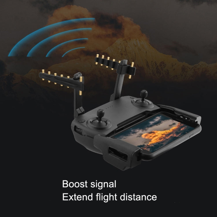 مضخم إشارة موسع نطاق هوائي BRDRC لطائرات DJI Mini SE/MAVIC 2/Pro/Air، لطائرات DJI Mini SE/MAVIC 2/Pro/Air باللون النحاسي الأسود، لطائرات DJI Mini SE/MAVIC 2/Pro/Air باللون النحاسي الرمادي