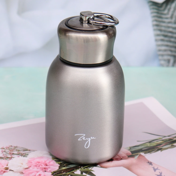 280ml 304 Stainless Steel Handle Vacuum Insulation Cup Big Belly Gift Cup, Black, Gold, Green, Silver, Rose Gold