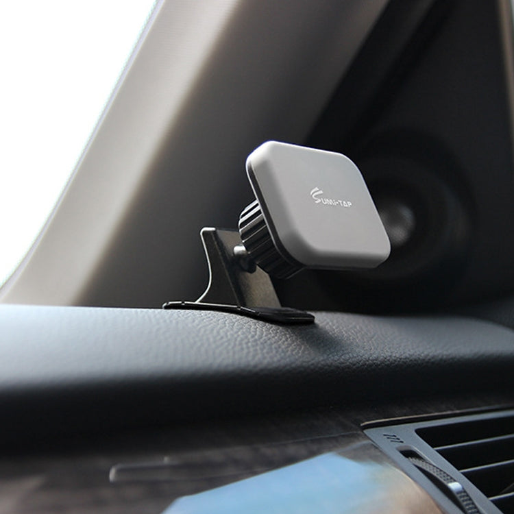 SUMITAP STM-xk565 Car Magnetic Mobile Phone Navigation Bracket Sticky Arc Base, Deep Black Square, Deep Lane Blue Square, Deep Cloudy Gray Square