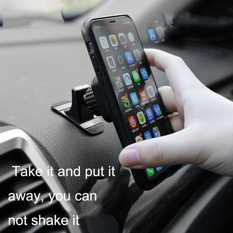 SUMITAP STM-xk565 Car Magnetic Mobile Phone Navigation Bracket Sticky Arc Base, Deep Black Square, Deep Lane Blue Square, Deep Cloudy Gray Square