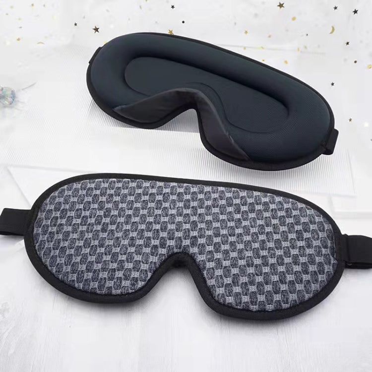 Three-Dimensional Breathable Hollow Sleep Shading Eye Mask, Black, Gray, Champagne Color, Color Matching