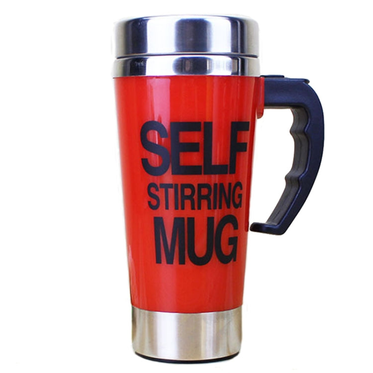 FX-589 400ml 304 Stainless Steel Automatic Stirring Coffee Cup, Green, White, Red, Yllow, Black, Blue