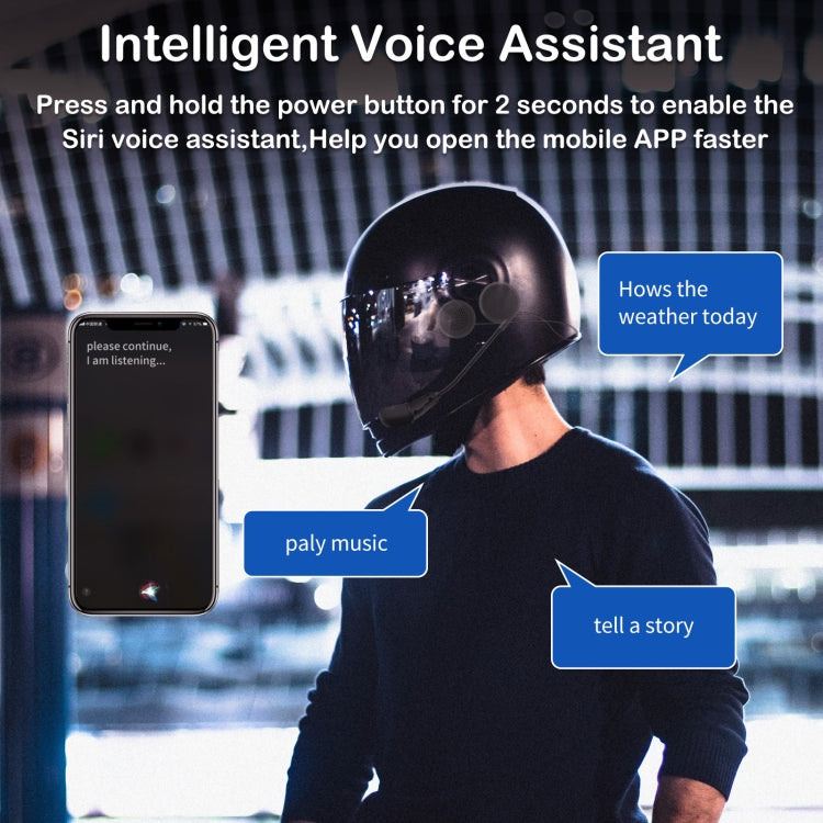M8 Motorcycle Helmet Bluetooth Headphones Hidden Wireless Header Wheat Caller Automatic Answer, M8