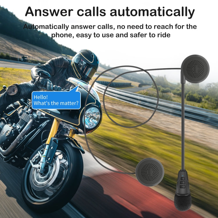 M8 Motorcycle Helmet Bluetooth Headphones Hidden Wireless Header Wheat Caller Automatic Answer, M8
