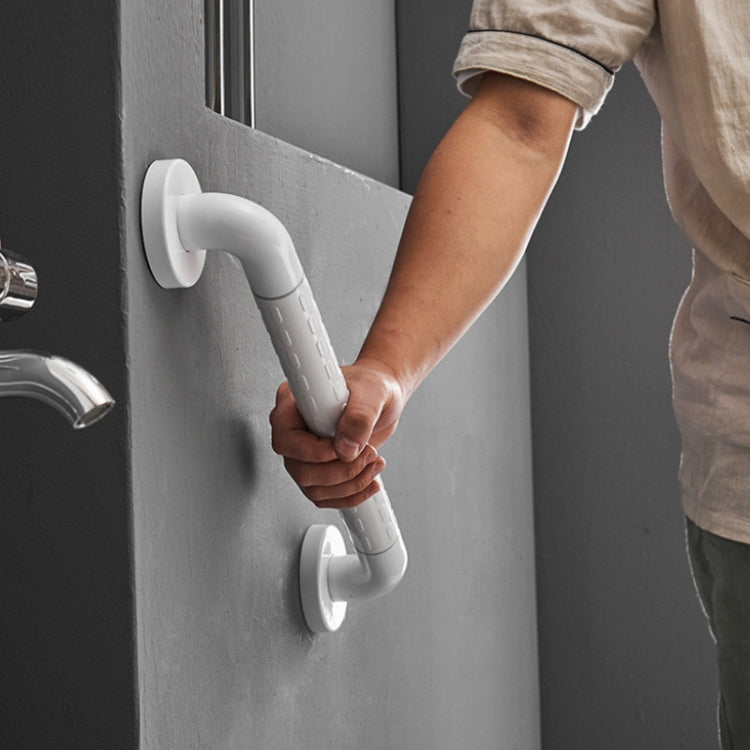 Kuaierte Bathroom Stainless Steel Safety Anti-Slip Disabled/Elderly Handrails, 38cm (White), 48cm (White), 68cm (White), 38cm (Yellow), 48cm (Yellow), 58cm (Yellow), 68cm (Yellow)