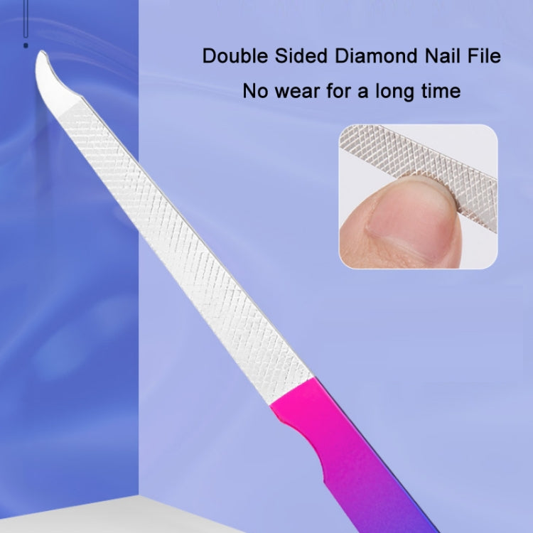 Stainless Steel Bright Beauty Nail Clipper Trimming Set, 12 PCS/Set, 15 PCS/Set