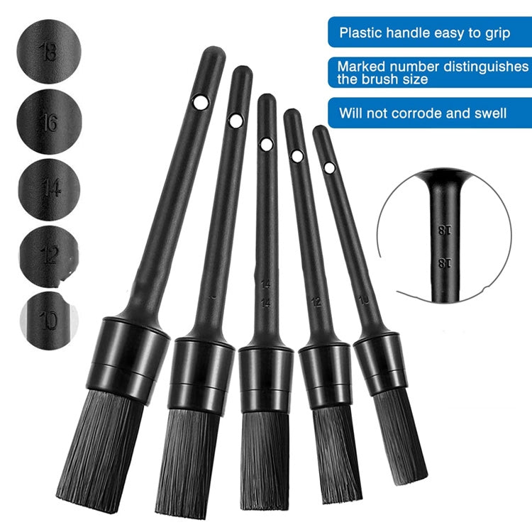 9 PCS / Set Car Interior Outlet Air Conditioning Brush Details Cleaning Brush, 9pcs / set Cleaning Brush