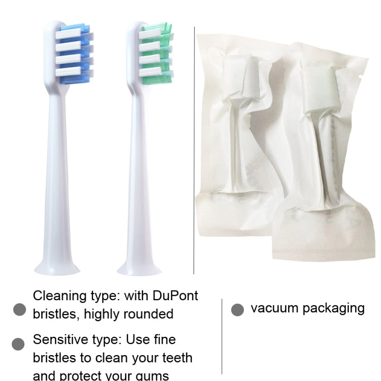 3 PCS For DR. Bei Electric Toothbrush Replacement Head