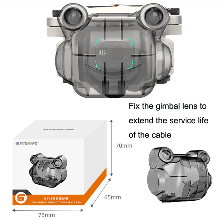 غطاء عدسة الضفدع من Sunnylife MM3-G445 لـ DJI Mini 3 Pro، غطاء حماية لمستشعر الرؤية، لـ DJI Mini 3 Pro