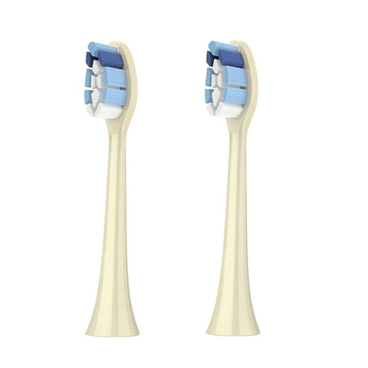 2 PCS Electric Toothbrush Head for Ulike UB602 UB603 UB601,Style:, Bright White Green, Bright White Type White, Soft -sensitive White, Basic Clean White, Basic Cleaning Pink