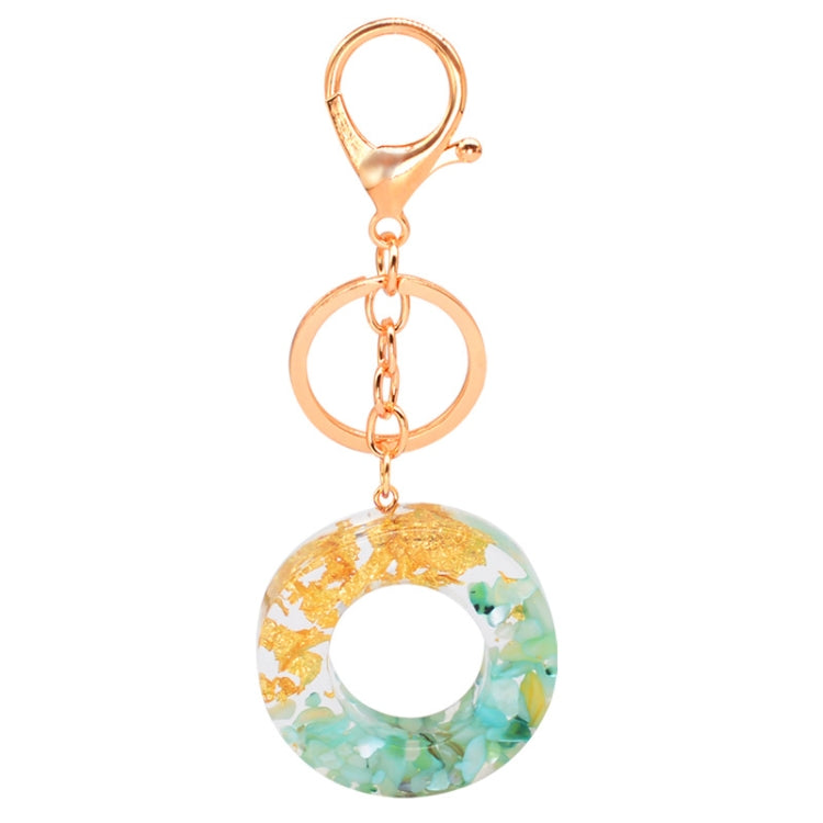 2 PCS Gold Foil Epoxy English Letter Keychain Bag Pendant, A, B, C, D, E, F, G, H, I, J, K, L, M, N, O, P, Q, R, S, T, U, V, W, X, Y, Z