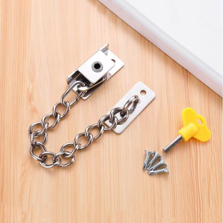 Punching Installation Protection Stainless Steel Window Limit Lock, B Type Silver, B Type White, B Type Black, A Type Silver, A Type Black