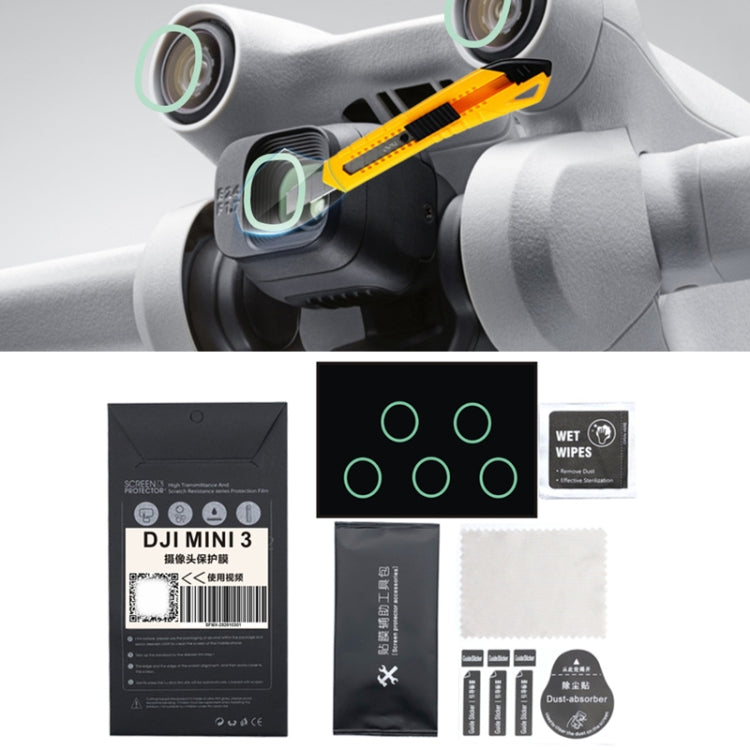 MN3-BHM-SF مستشعر + واقي عدسة مضاد للخدش والصدمات لـ DJI Mini 3 Pro