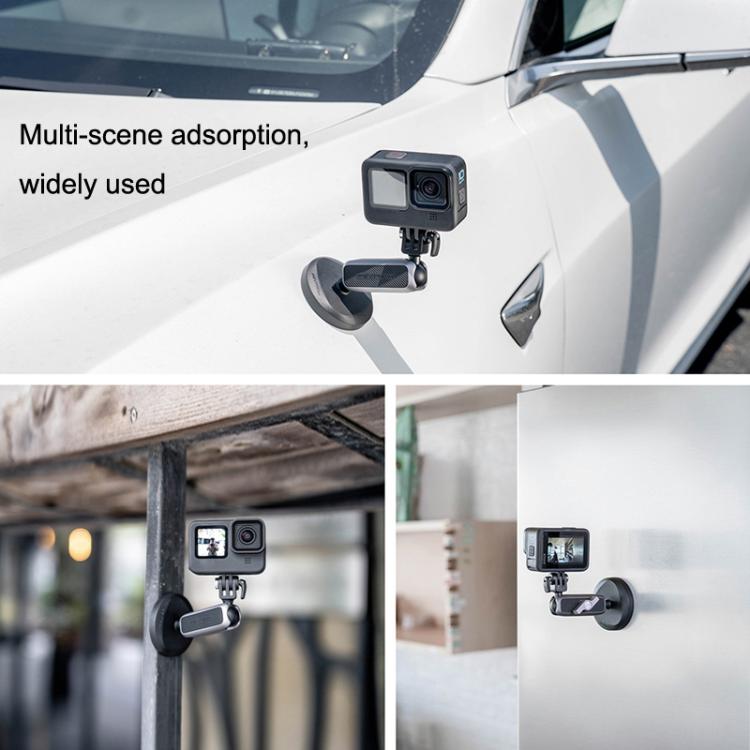 حامل كاميرا الحركة P-GM-155 من PGYTECH لكاميرا Action2 / GoPro / Insta360، مغناطيسي، لاصق