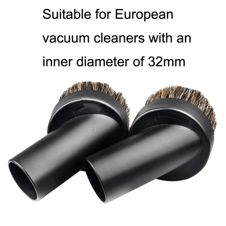 5PCS For Midea Vacuum Cleaner Accessories Horsehair Brush Head, Bristles Length:, 25mm, 36mm
