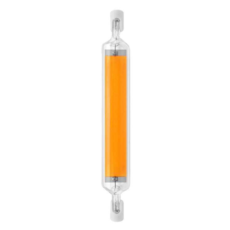 R7S LED COB Dimmer Glass Lamp Double-end Horizontal Plug-in Light, 78MM 10W, 118mm 20W