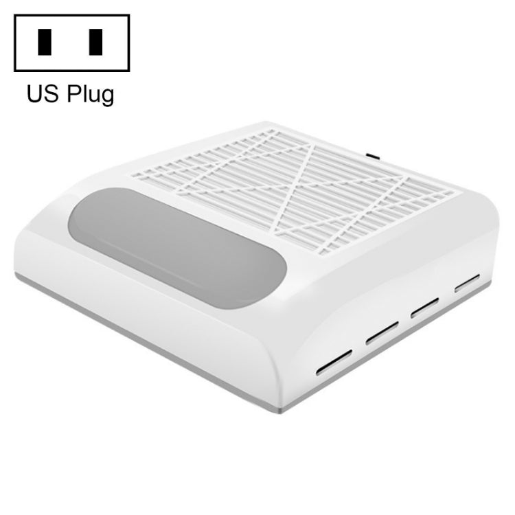80W Manicure Vacuum Cleaner With Pull-Out Filter, US Plug (Silver), EU Plug (Silver), US Plug (Gold), EU Plug (Gold), US Plug (Pink), EU Plug (Pink), US Plug (White), EU Plug (White)
