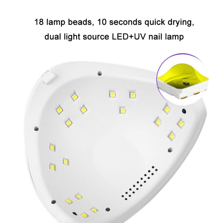 88W UV Ultraviolet Phototherapy USB Manicure Baking Lamp, 801, 802