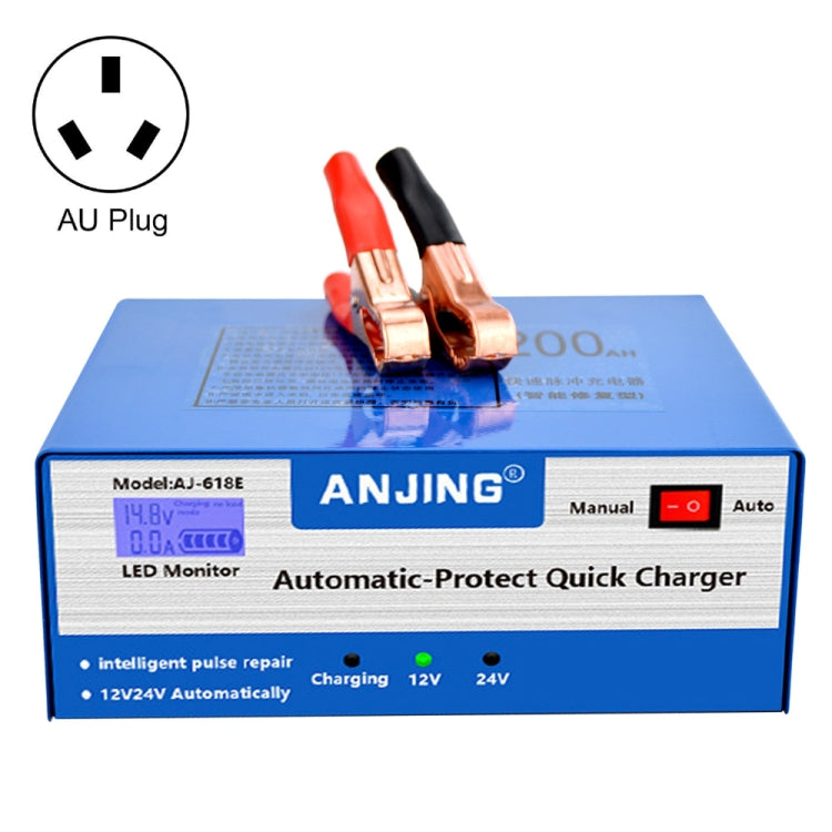 ANJING AJ-618E Battery Charger Car Battery Repairer, EU Plug, US Plug, UK Plug, AU Plug