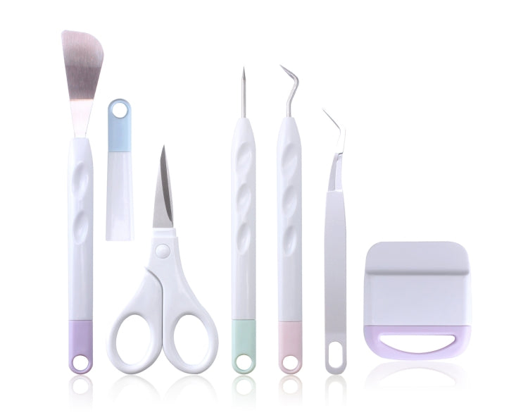 Vinyl Weeding Tool Set DIY Silhouette Embossed Engraving Tool, 5 In 1, 6 In 1, 5 In 1+Cutting Pad, 6 In 1+Cutting Pad, 5 In 1+Recycler+Bag, 6 In 1+Recycler+Bag, 5 In 1+Recycler+Pen Holder, 6 In 1+Recycler+Pen Holder