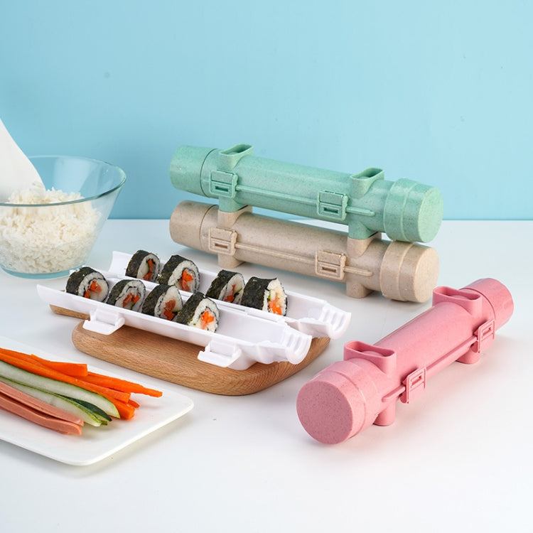 Home Circular Barrel Sushi Model DIY Sushi Tool, Sushi Model Wheat Green, Sushi Model Wheat Apricot, Sushi Model Black, Sushi Model White, Sushi Model Wheat Pink, Sushi Model Wheat Blue