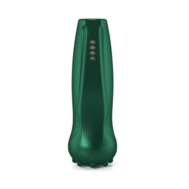 Electric Cupping Device Vacuum Scraping Instrument Charging Meridian Massage Device, Red, Green