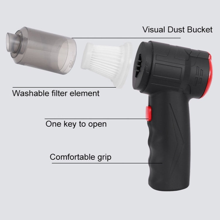 Small Car Blowing And Suction Dual-Purpose Vacuum Cleaner, Charging Model 8000pa, Charging Model 13000pa, Charging Model 16000pa, Charging Model Super 16000pa, Wired Model 4000pa, Wired Model 8000pa, Wired Model 13000pa