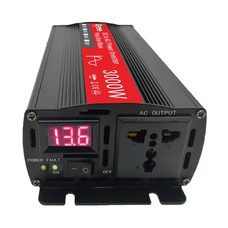 Gurxun Sine Wave Inverter 3000W 2/24/48/60V To 220V Car Boost Converter, 3000W 48V-220V, 3000W 60V-220V, 3000W 12V-220V, 3000W 24V-220V