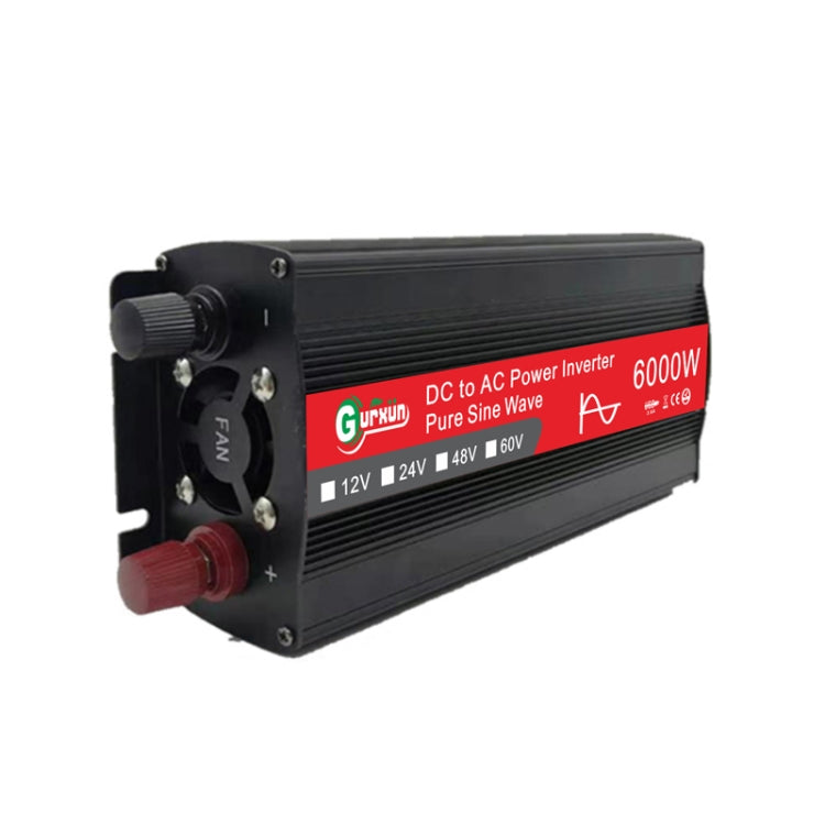 Gurxun 6000W High Power Sine Wave Inverter With Single Digital Display, 6000W 60V-220V, 6000W 12V-220V, 6000W 24V-220V, 6000W 48V-220V