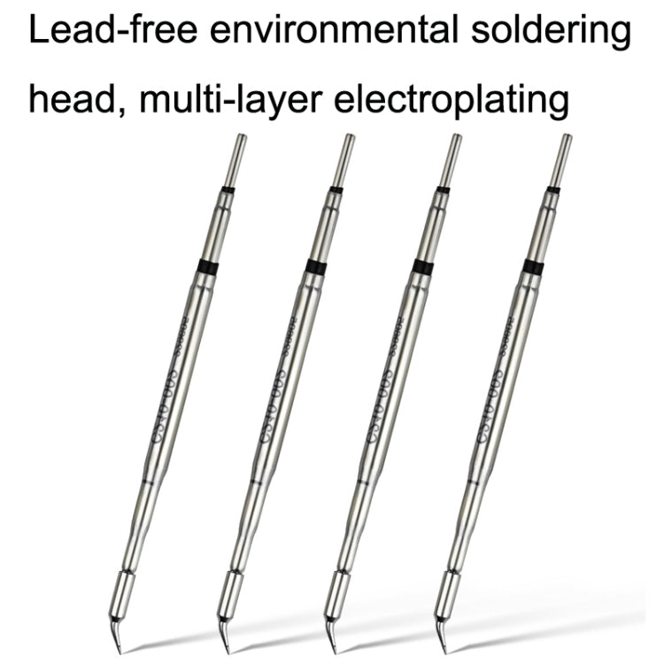 MaYuan JBC Soldering Iron Head Straight Pointed Elbow Head Cutting Iron Head, Iron Head