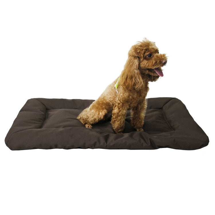 Outdoor Camping Foldable Pet Sleeping Pad 600D Oxford Cloth Waterproof Dog Pad, Sky Blue, Brown, Grey