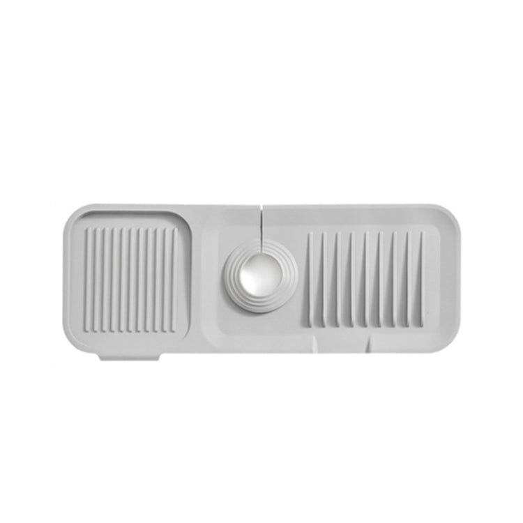 Faucet Silicone Draining Mat Anti-splash Kitchen Sink Non-slip Soap Mat