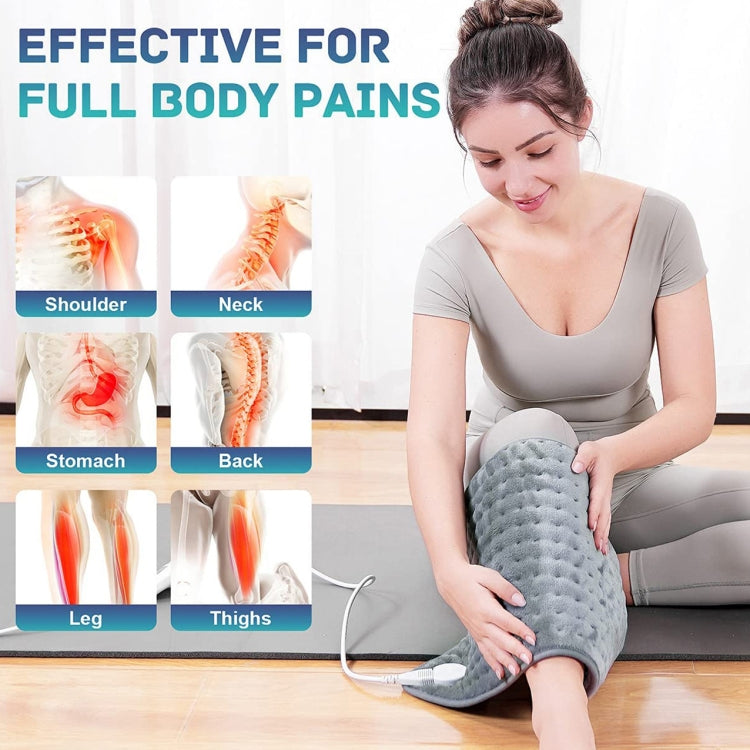 بطانية كهربائية دافئة متعددة الوظائف FY-001 مع توقيت ضبط درجة الحرارة، المقاس: 30×40 سم، 30×60 سم، 40×76 سم، 43×84 سم، 50×100 سم